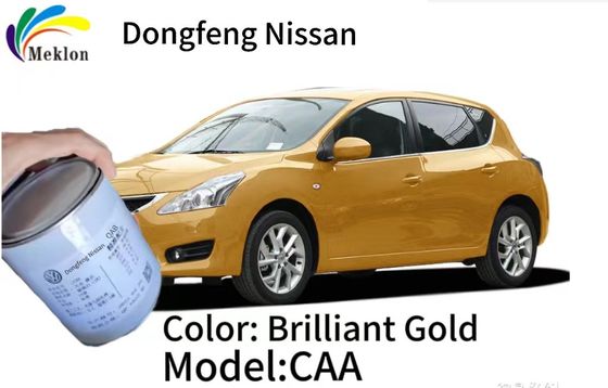 Brilliant Gold Refinish Farba samochodowa Naprawa odporna na promieniowanie UV