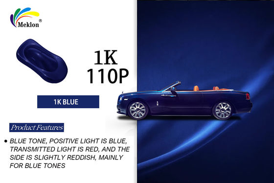 Dobry zasięg 1K Stand Blue Chinese Automotive Coating /Car Paint /Auto Refinish Paint