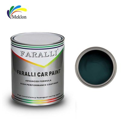 Glossy Top Coat Zielono-niebieski Farba samochodowa Wielofunkcyjna Trwała