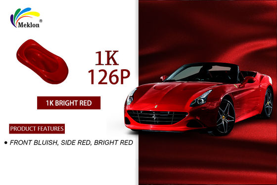Odporny na kwasy farba samochodowa powłoka bazowa Solid Red Color Anti Oxidation