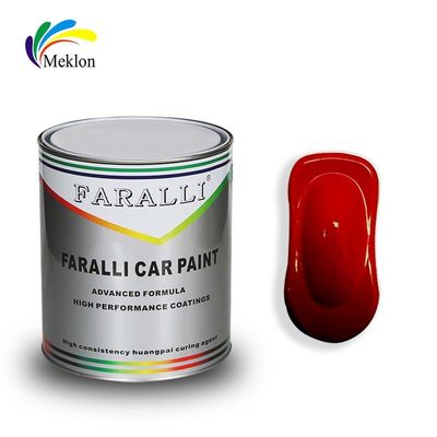 Odporny na kwasy farba samochodowa powłoka bazowa Solid Red Color Anti Oxidation