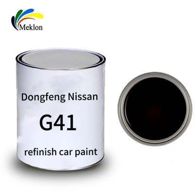 Dongfeng Nissan G41 Obsydian Czarny Finish Farba samochodowa Subltle Metalowy Błysk Akrylowy
