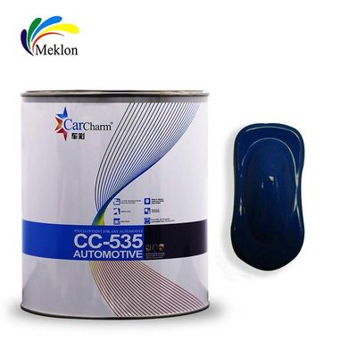 Odporność na promieniowanie UV Spray Auto Refinishing Paint 1K Blue Car Coating For Repair