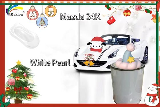 34K biała perełkowa lakier do samochodów wysokiej odporności nadaje się do Angkesela Auto