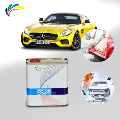 Niskie stężenie zapachu Auto Base Coat ochronny cytrynowo żółty Farba samochodowa