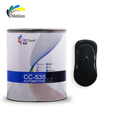 Wyższa twardość Auto Refinish Farba 2K Topcoat Chociaż czarna farba samochodowa