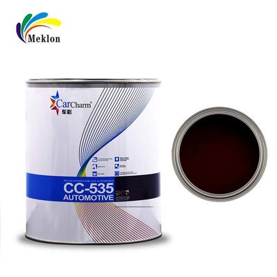 Wyższa twardość Auto Refinish Farba 2K Topcoat Chociaż czarna farba samochodowa