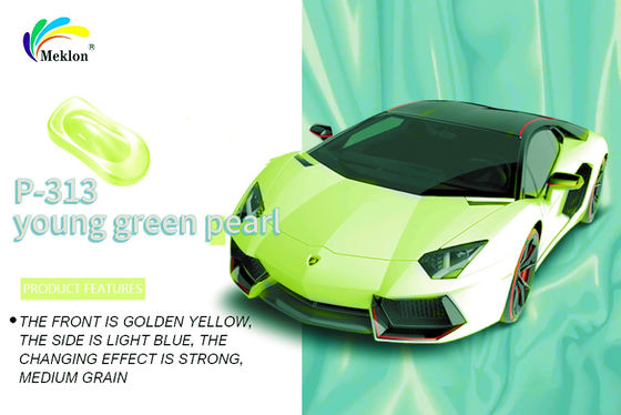 1K Young Green Pearl Basecoat dla trwałej i długowiecznej farby samochodowej