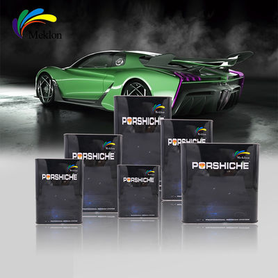 Auto Farba Wygląd z poprzez zielony Refinish Farba samochodowa