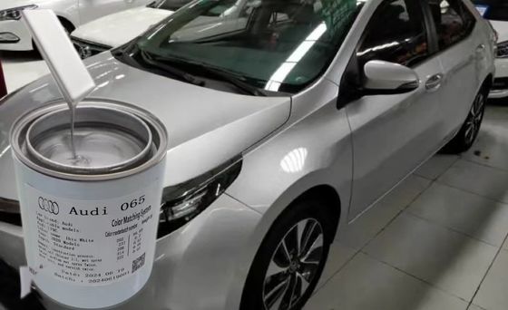 Toyota 1E0 Odnawianie farby samochodowej dla oszałamiającego ciemno szarego koloru
