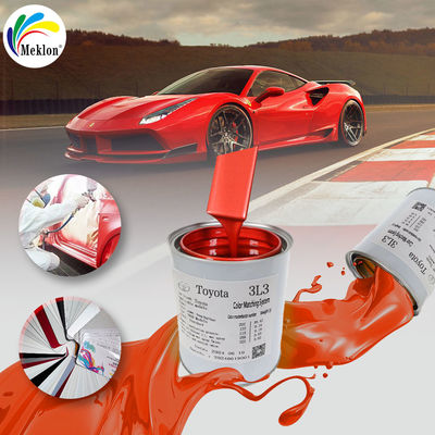 Farba samochodowa z Meklonem Toyota 3L3 Deep Red Pearl Ready