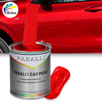 Farba samochodowa hurtowa Czerwona Wysokiej Wydajności Automotive Auto Refinish Repair Coating Farba samochodowa