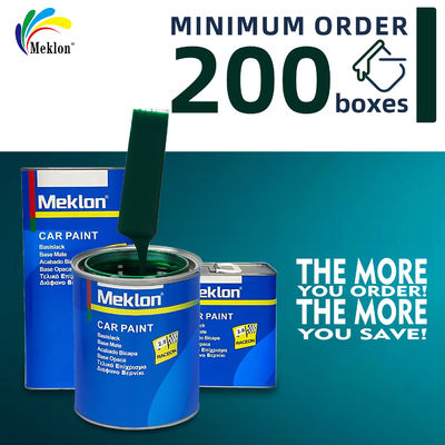 2K Zielony Farba samochodowa Doskonała pokrywa 1K 2K Kolor Automotive Base Coat Refinish Farba samochodowa