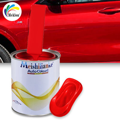 Farba samochodowa Auto Refinish1k Czerwona powłoka podłoża Efekt lusterkowy