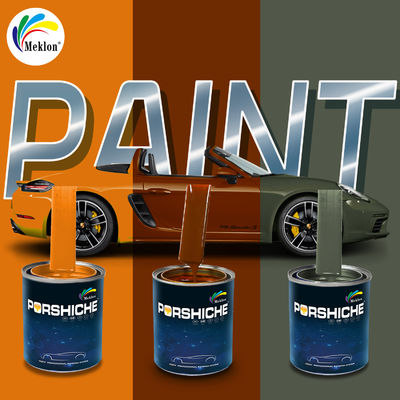 Wysoce wytrzymały lakier samochodowy o wysokim połysku 2K Solid Color Coating Basecoat