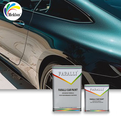 Wysokiego połysku płynny biały perłowy wykończenie metalowe fioletowe farby samochodowe farby samochodowe farby 2K twarde barwy powłoka basecoat farby samochodowe