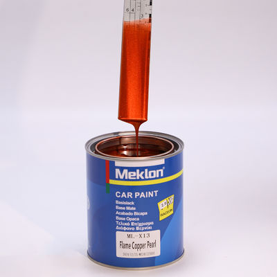 Automotive 1K Flame Copper Pearl Acrylic Liquid Coating Easy Application System Mieszania Farb samochodowych Fabryka