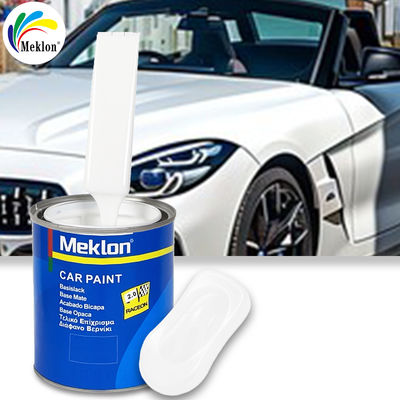 Wysokiej Solid Auto Refinish 1K grubo biały lakier perłowy wysokiego połysku Jasny system mieszania powłoki Żywica Liquid Coating Spray Factory