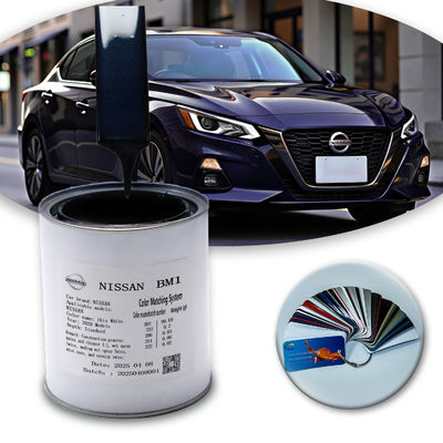 Nissan BM1 1K Blue Pearl Fabryka Farby Samochodowej bezpośrednia hurtowa z przyjazną dla środowiska formułą