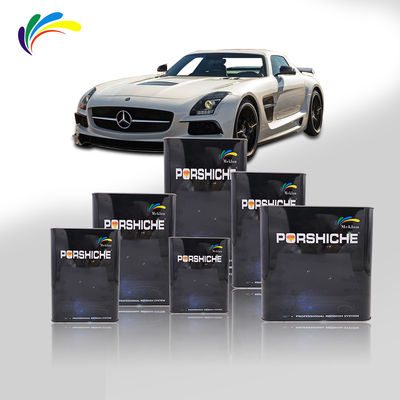 Bezwonne Trwałe Farby Metalowe Dla Pojazdów Odporne Na Pleśń Srebrowe Farby Karoserii