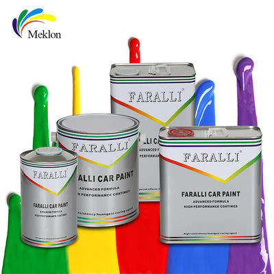 Metalowa żółta farba samochodowa, pokrywa górna, wodoodporna, praktyczna