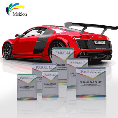 Akrylowa żywica samochodowa jasny płaszcz lakier efekt lusterkowy wodoodporny