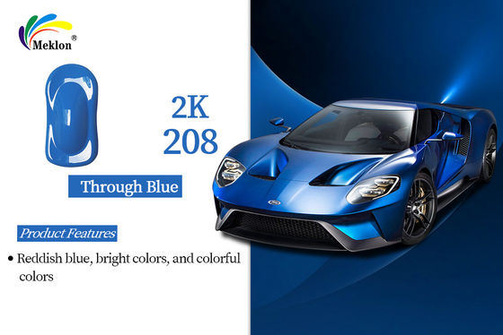 Stabilny farba samochodowa 2K powłoka górna Nieszkodliwa odporna na alkalie