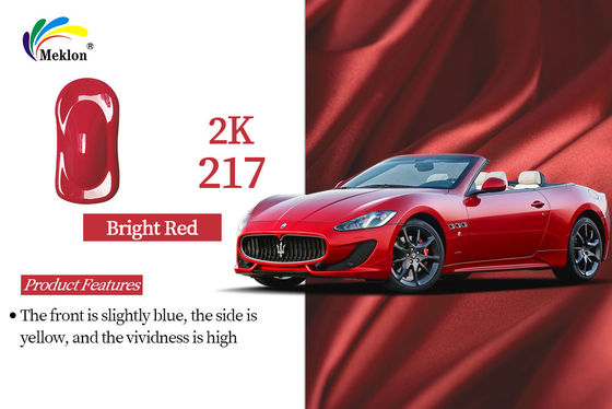 Bezwonna jasnoczerwona farba samochodowa wielofunkcyjna odporna na alkalizmy