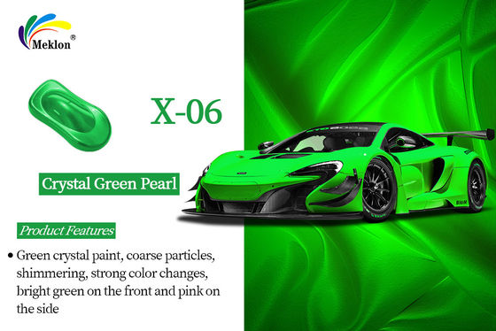 1K Crystal Green Pearl Paints Doskonała wydajność Auto Refinish Farba nadwozia