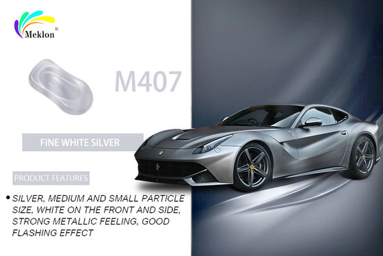 Praktyczna farba metalowa srebrna przeciw UV, nietoksyczny farbnik srebrny do samochodów