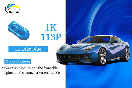 1K Lake Blue Automotive Refinish Paint z wysoką solidnością, przejrzystością i jasnością