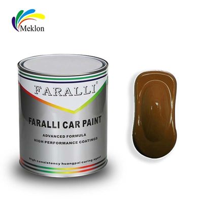 Auto powłoka 1K przezroczyste żelazo żółty akrylowy wykończenie błyszczący farba samochodowa