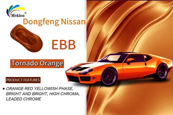 Dongfeng Nissan EBB Tornado Orange Farba odnawialna samochodowa Niski poziom VOC