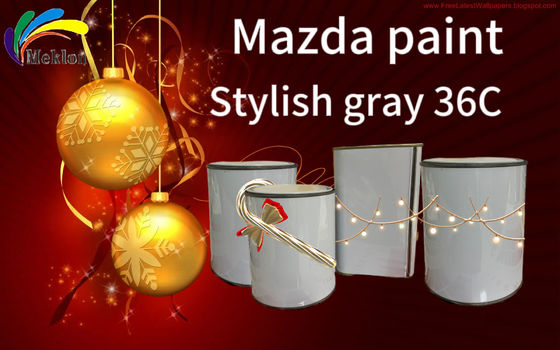 36C Style Gray Idealna neutralna szara farba samochodowa od Mazdy