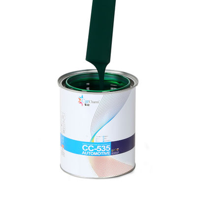 1K Solid Color Automotive Base Coat Paint Żółty zielony Farba samochodowa