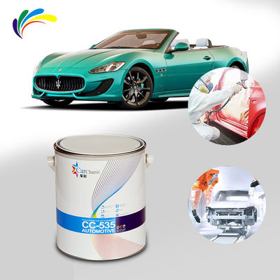 1K Solid Color Automotive Base Coat Paint Żółty zielony Farba samochodowa