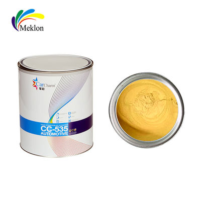 Wykończenie warstwy podłoża przezroczystej odblaskowej farby spray z gładkim efektem