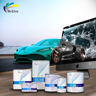 Gotowa mieszana farba samochodowa dla Audi LX5D Błękit lodowcowy z dopasowanym płaszczem