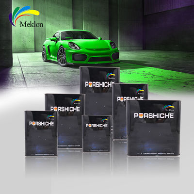 Pościel samochodowa niska WOC i odporna na wysokie temperatury Wykończenie farby samochodowej w żółto-zielonym