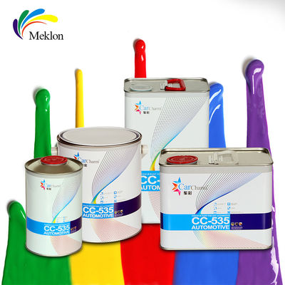 1K Wysoka Stały zielono-niebieski Farba do naprawy samochodów