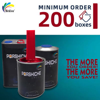 Nie toksyczny, odporny na ciepło, błyszcząca czerwona farba samochodowa, odporna na błysk