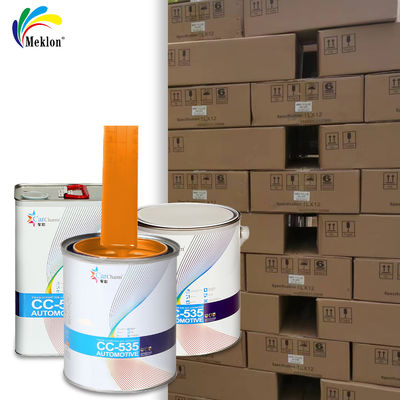 Audi LX2U gotowy mieszany farba samochodowa podnieść styl pojazdu z Samoa Orange Color