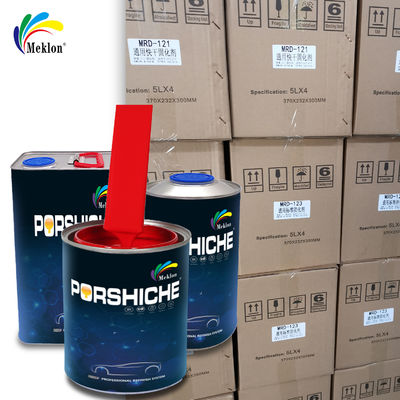 ISO Karta charakterystyki lakieru samochodowego warstwa wierzchnia bezwonna czerwono-pomarańczowy kolor ekologiczny lakier samochodowy