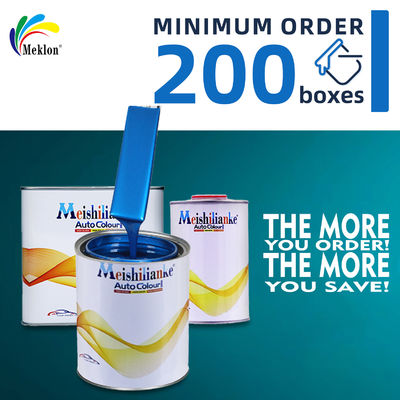 Akrylowy Samochód 1K Base Paint Niebieski Kolor Akrylowy Polimer Auto Farba Samochód Refinish Auto PU Kolor Polyurethane Spraying Paint