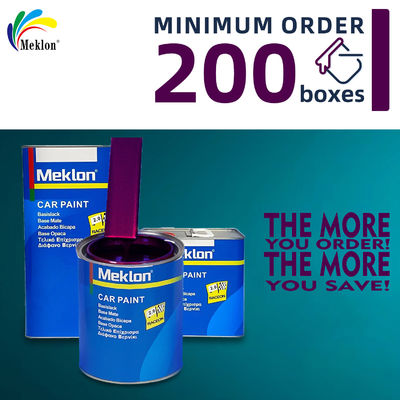 Meklon 1K Refinish Auto Paint Top Coat Akrylowe twarde kolory Farba samochodowa