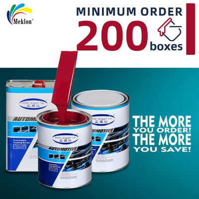 Korpus samochodowy 1K Basescoat Czerwony Kolory Krystal powłoka Automotive Spray Auto Bases Farba samochodowa