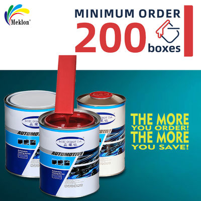 Maszyna do barwienia farb samochodowych 1K Basecoat Pearl Colors Crystal Red Coating Metallic Automotive Spray Paint