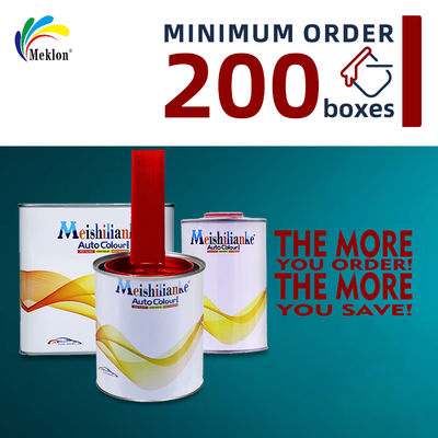 Dostawca 2K Czerwony Farba samochodowa Farby spektrophotometr Mieszanie Farbowanie Maszyna 2K Topcoat Refinishing Automotive Spray Paint Car Coating