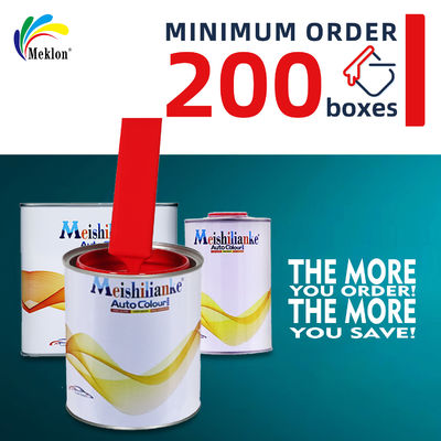 Farba samochodowa Auto Refinish1k Czerwona powłoka podłoża Efekt lusterkowy