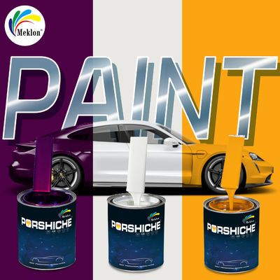 Wyższa przyczepność i trwałość z 1K High Gloss Farby samochodowej 2K Solid Color Coating Basecoat Farby samochodowej